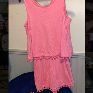 pink romper